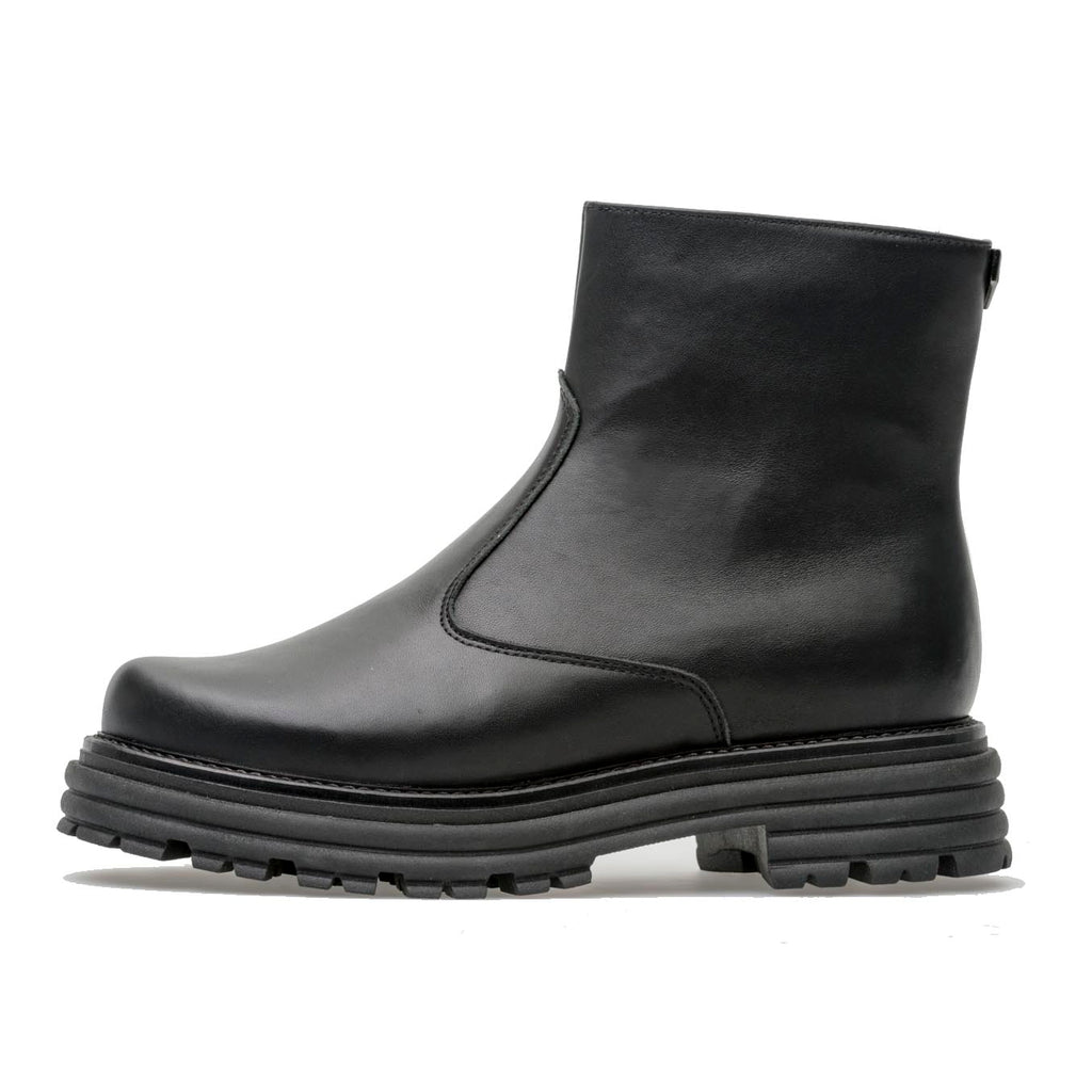 Ines ankle boot black waterproof leather