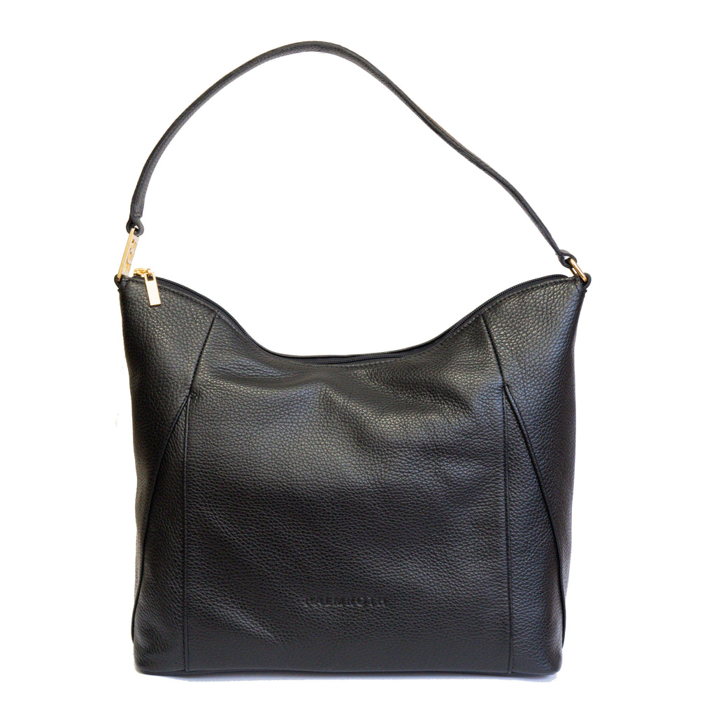 Luna handbag black leather