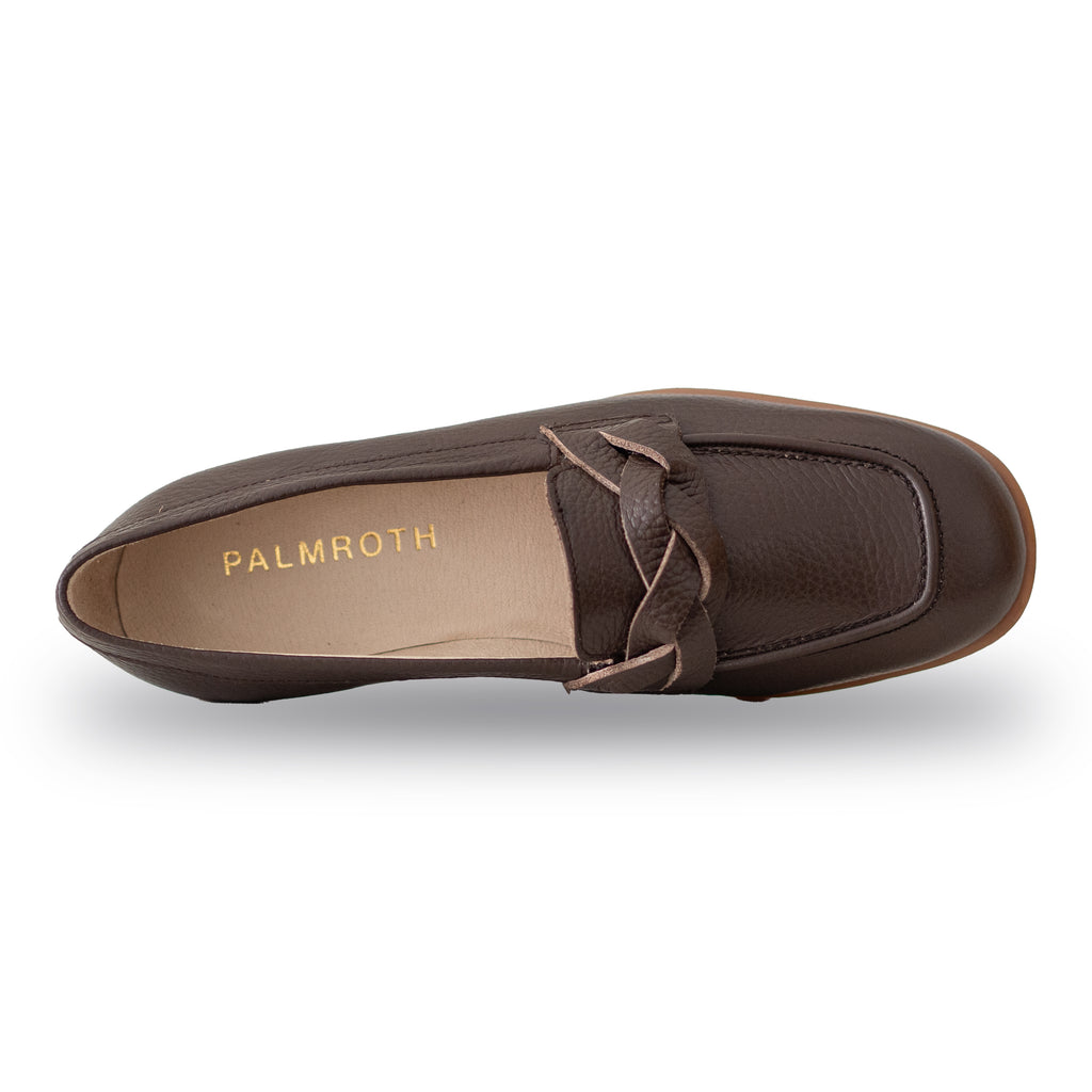 Lisa braid loafer brown / light bottom