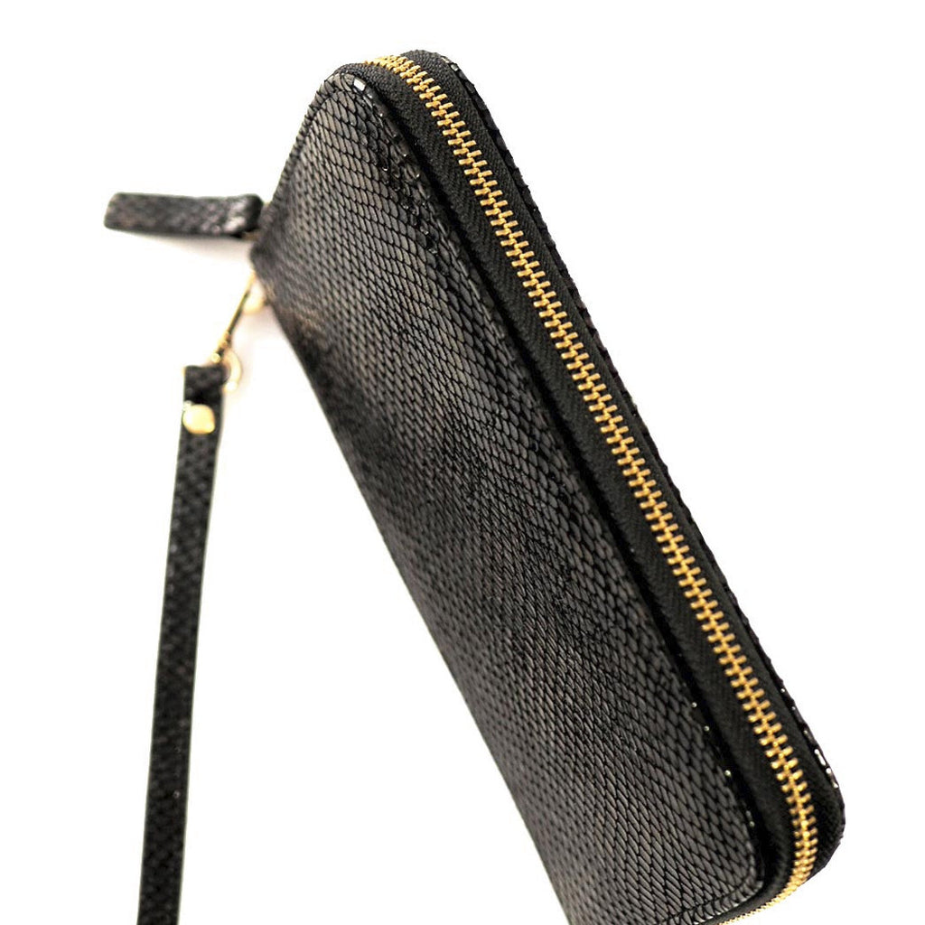 Wallet in dark snake