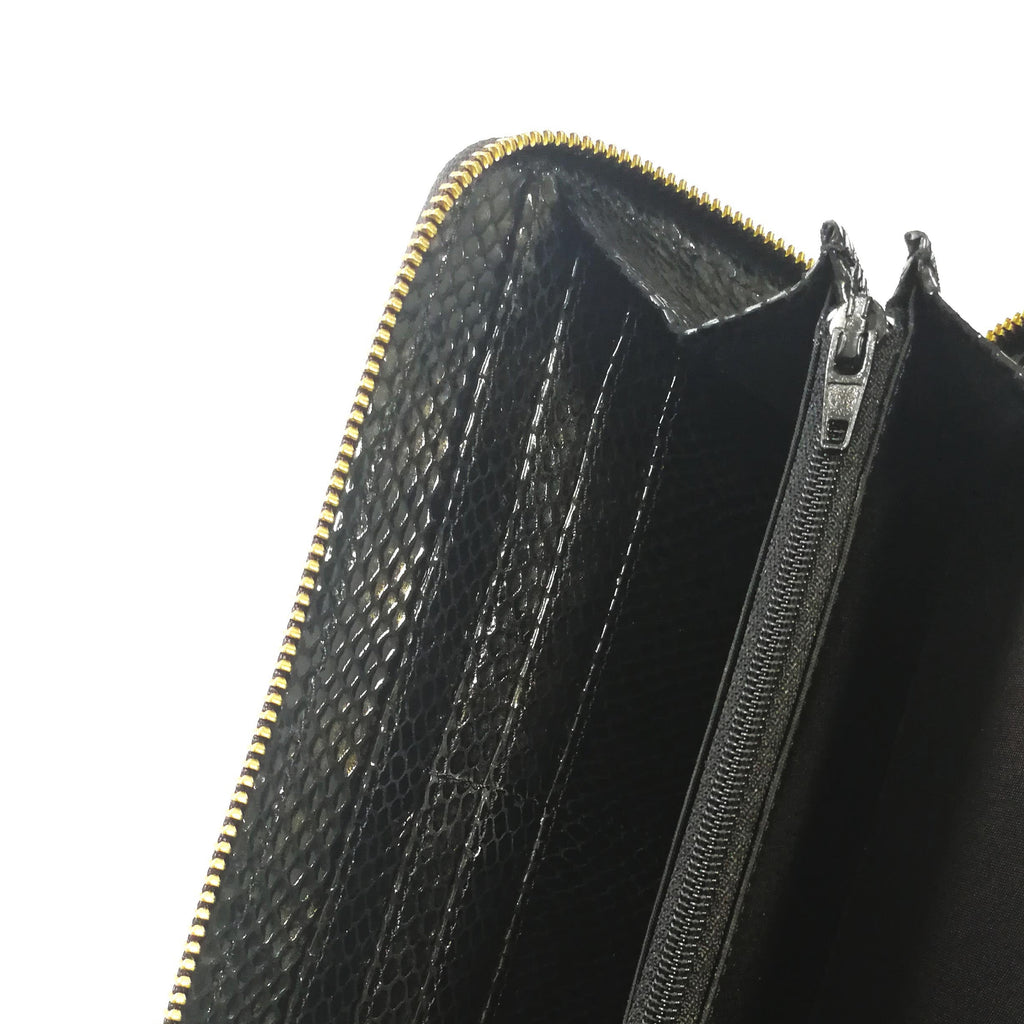 Wallet in dark snake