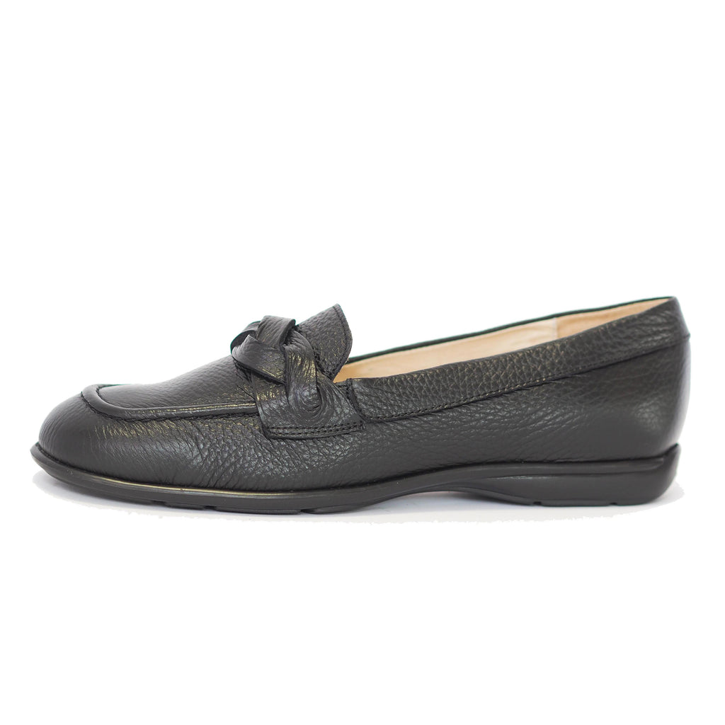 Lisa braid loafer black