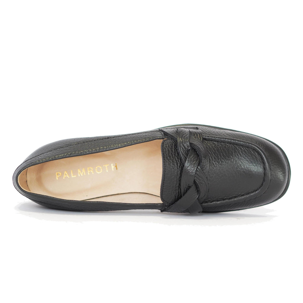 Lisa braid loafer black