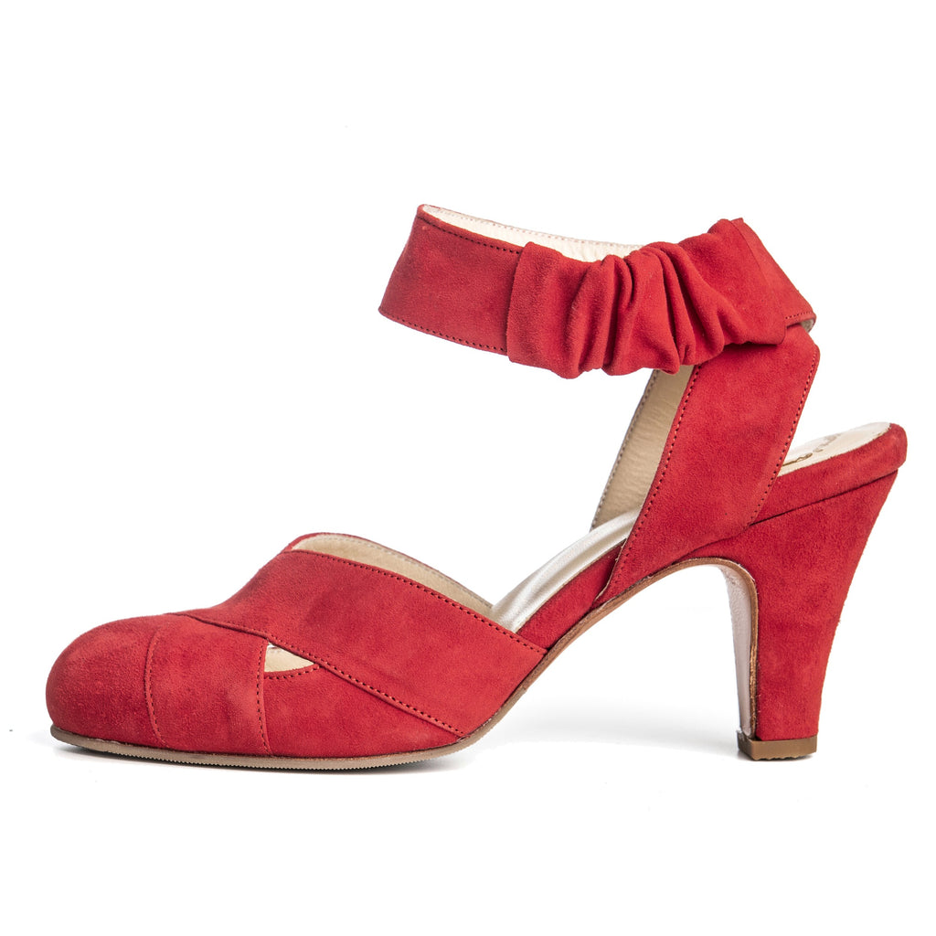 Iris sandal red