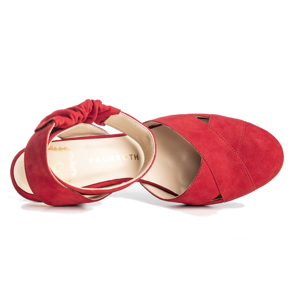 Iris sandal red